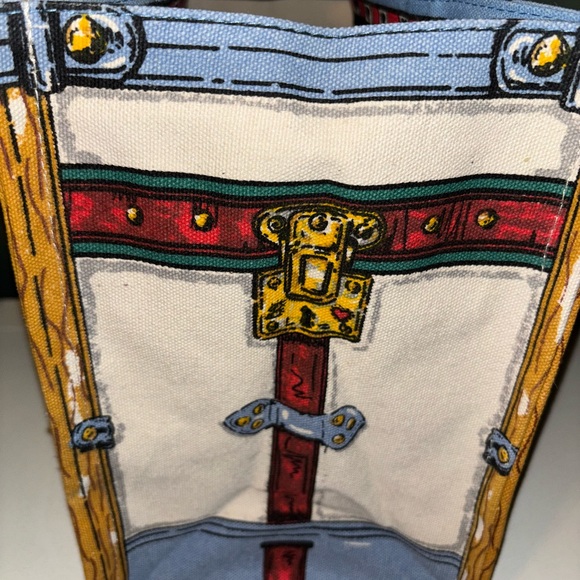 Brighton Retired 2019 "In Love We Trust" Canvas Tote Bag - Picture 3 of 8